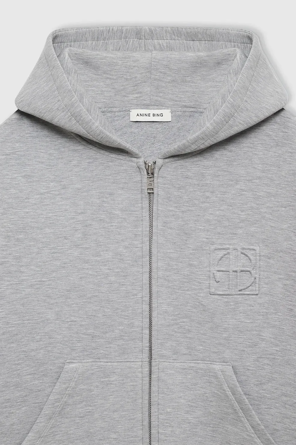 ANINE BING BOND ZIP UP HOODIE
