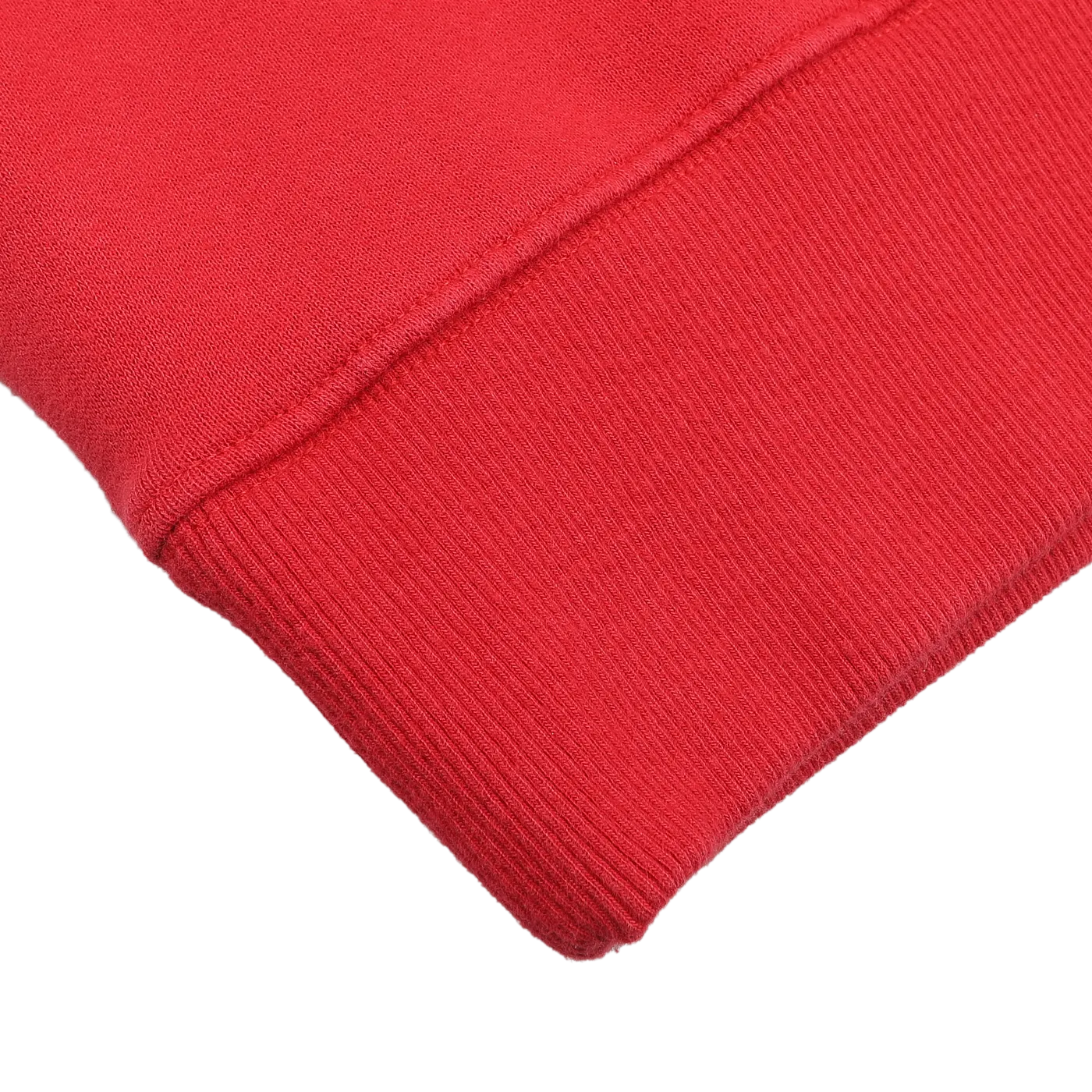 Bright Red Cotton Courchevel Sweater
