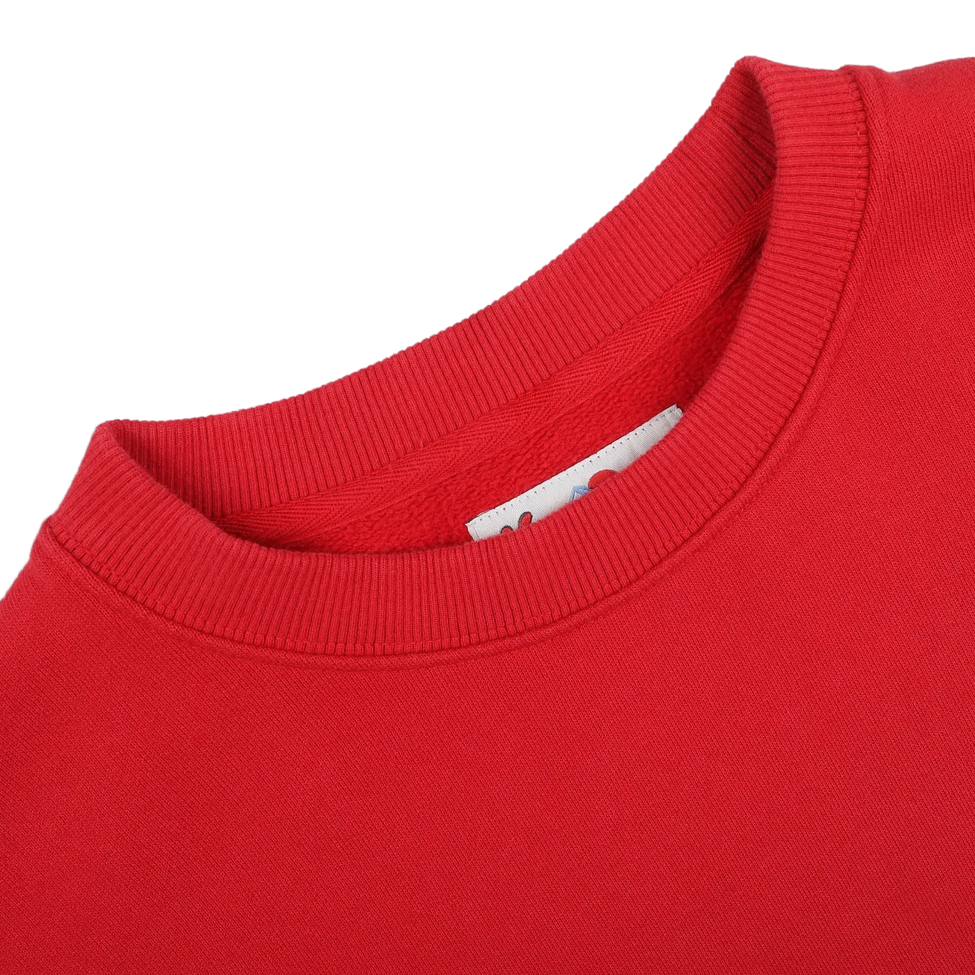 Bright Red Cotton Courchevel Sweater