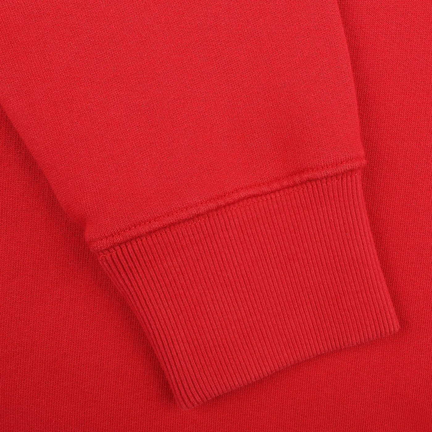 Bright Red Cotton Courchevel Sweater