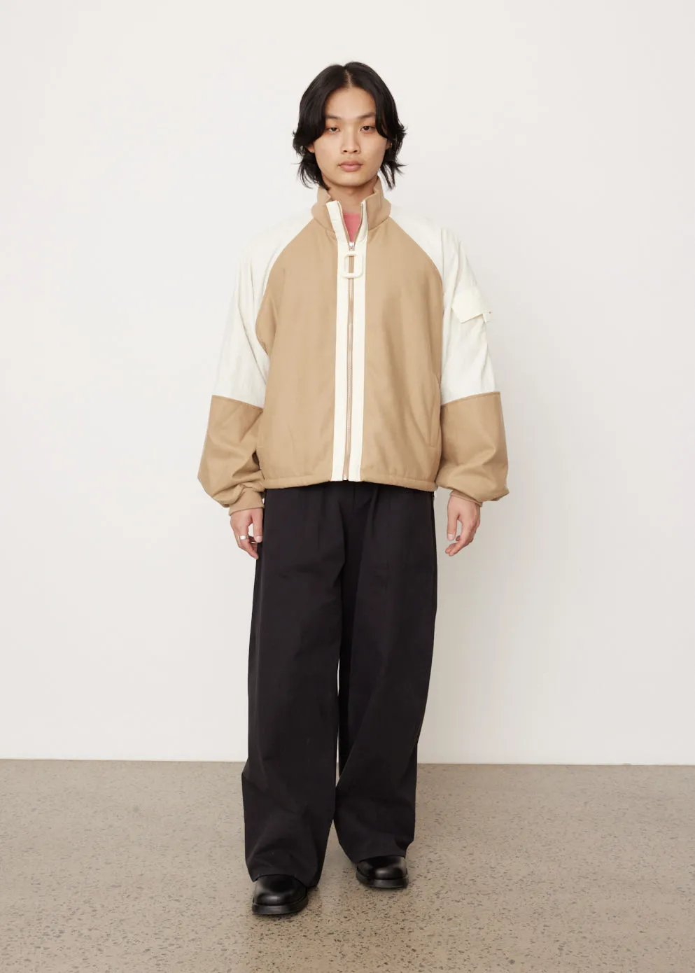 Colour Block Track Top Jacket