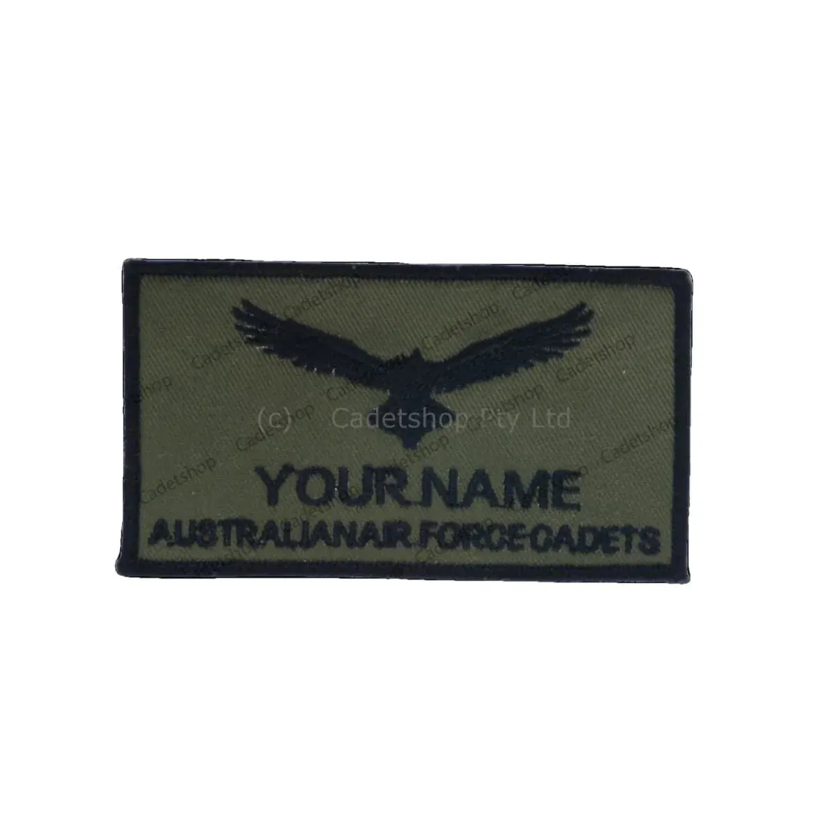 Custom Name Tag AAFC Flying Jacket Pilot Wedgetail Brevet