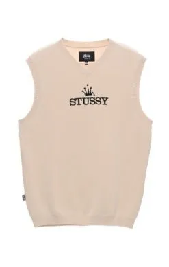 Glamour Knit Vest - Cream