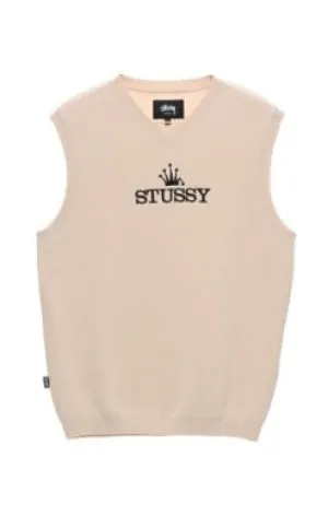 Glamour Knit Vest - Cream