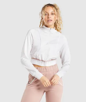 Gymshark Recess Track Top - Cream