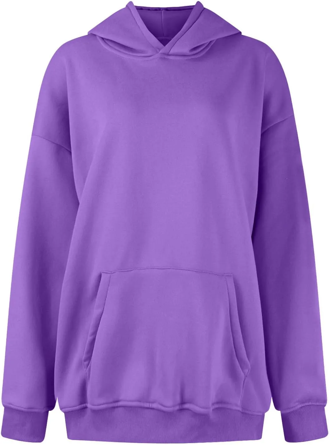 Hoodies for Women Oversized Pink Hoodie 2024 Long Sleeve Fashion Cute Sweatshirts Plus Size Fall Tops Pullover