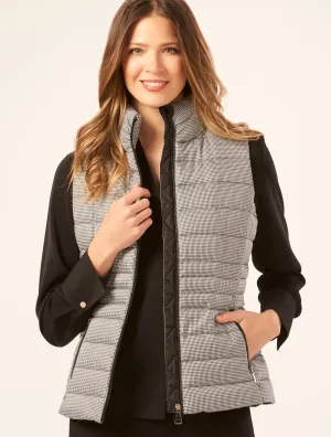Houndstooth Vest