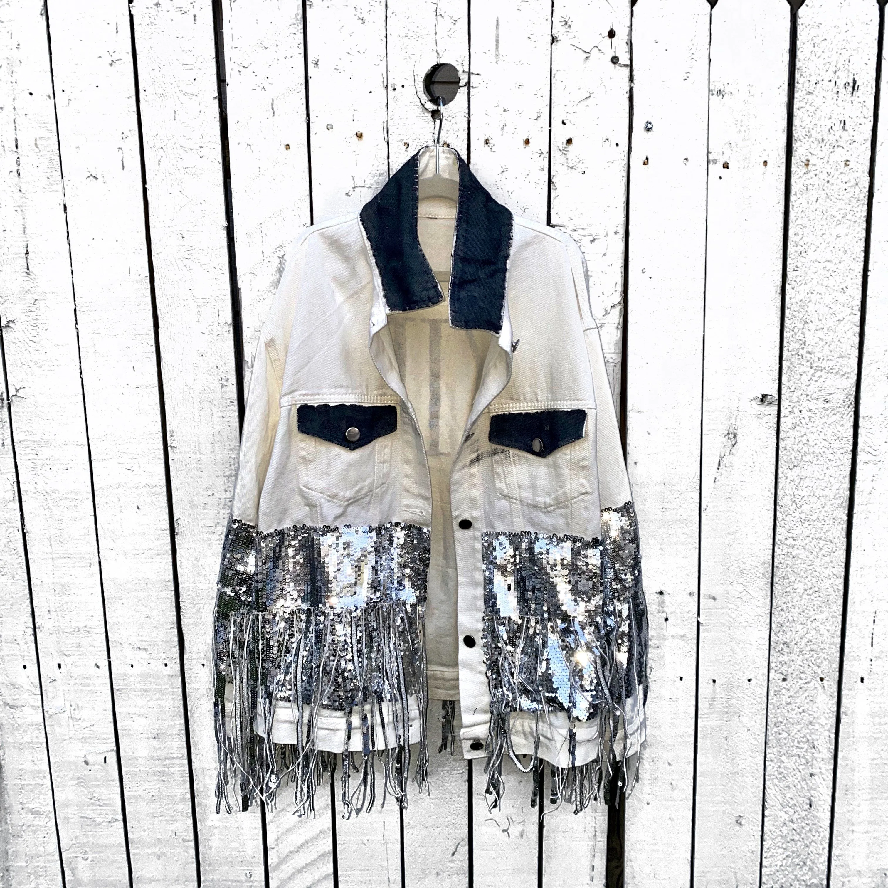 'IM VIP' DENIM JACKET