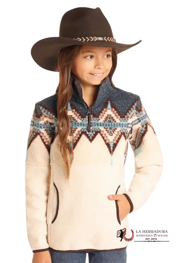 PANHANDLE BORDER REBBER PULLOVER KIDS JACKET