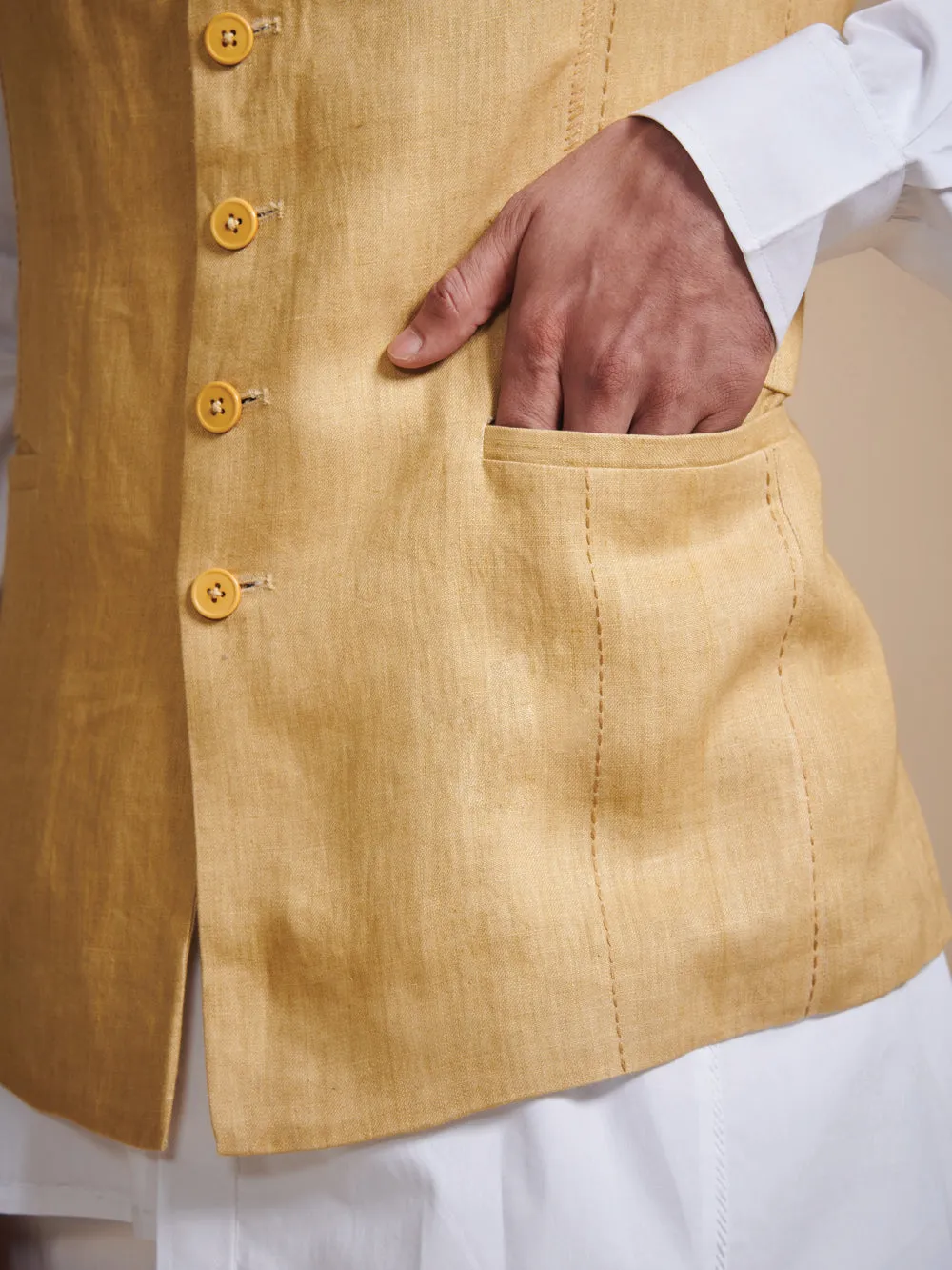 The V Neck Short Waistcoat
