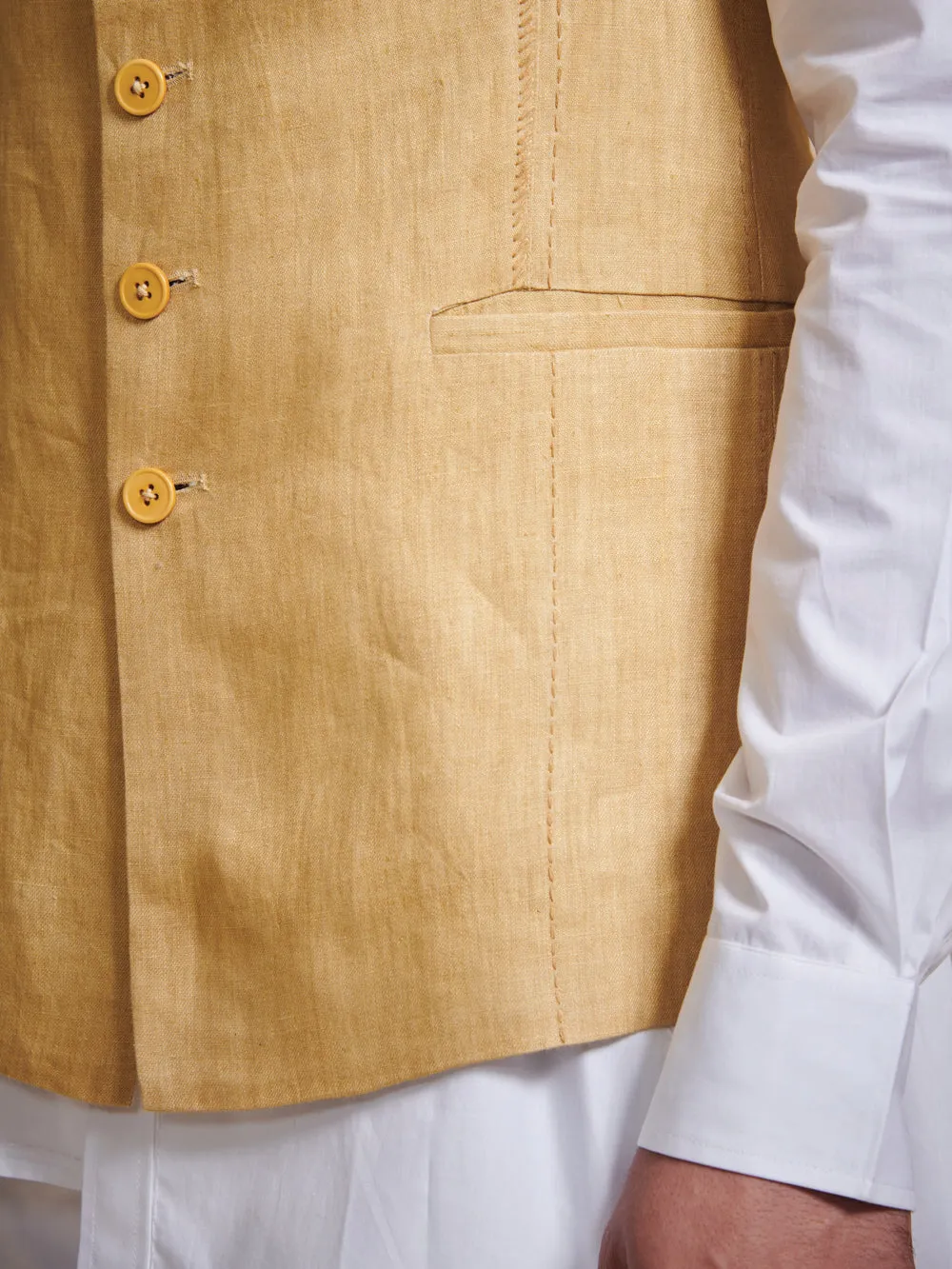 The V Neck Short Waistcoat