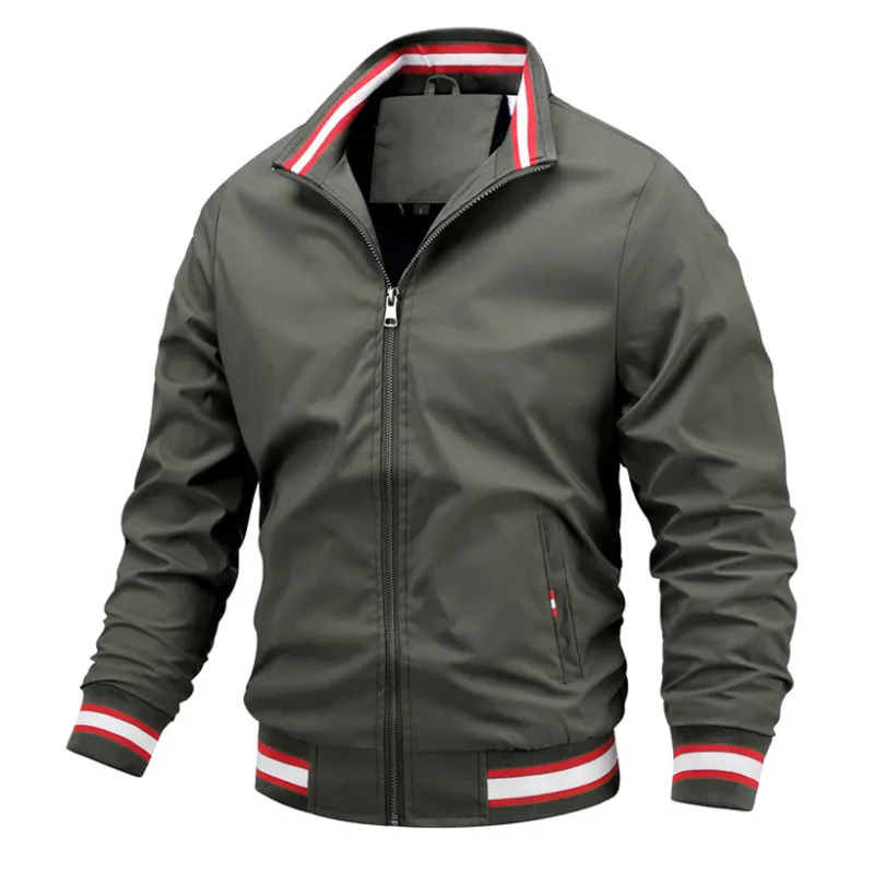 West Louis Spring Windbreaker Bomber Light Jacket