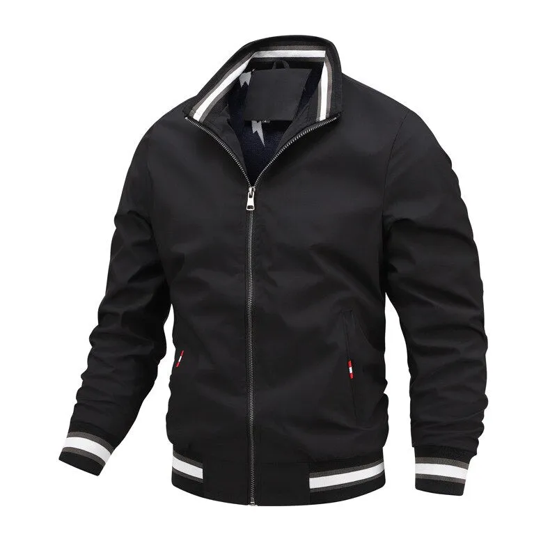 West Louis Spring Windbreaker Bomber Light Jacket