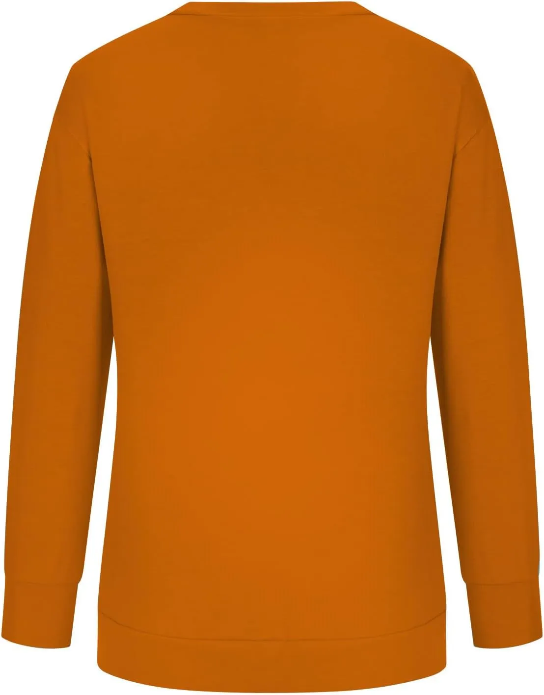 Womens Long Sleeves Sweatshirt Fitted Blouse Solid Color Round Neck Tops Pullover Casual Loose Fashion Hoodies