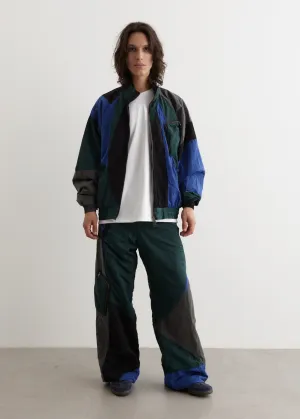 Wrinkled Panel Track Jacket